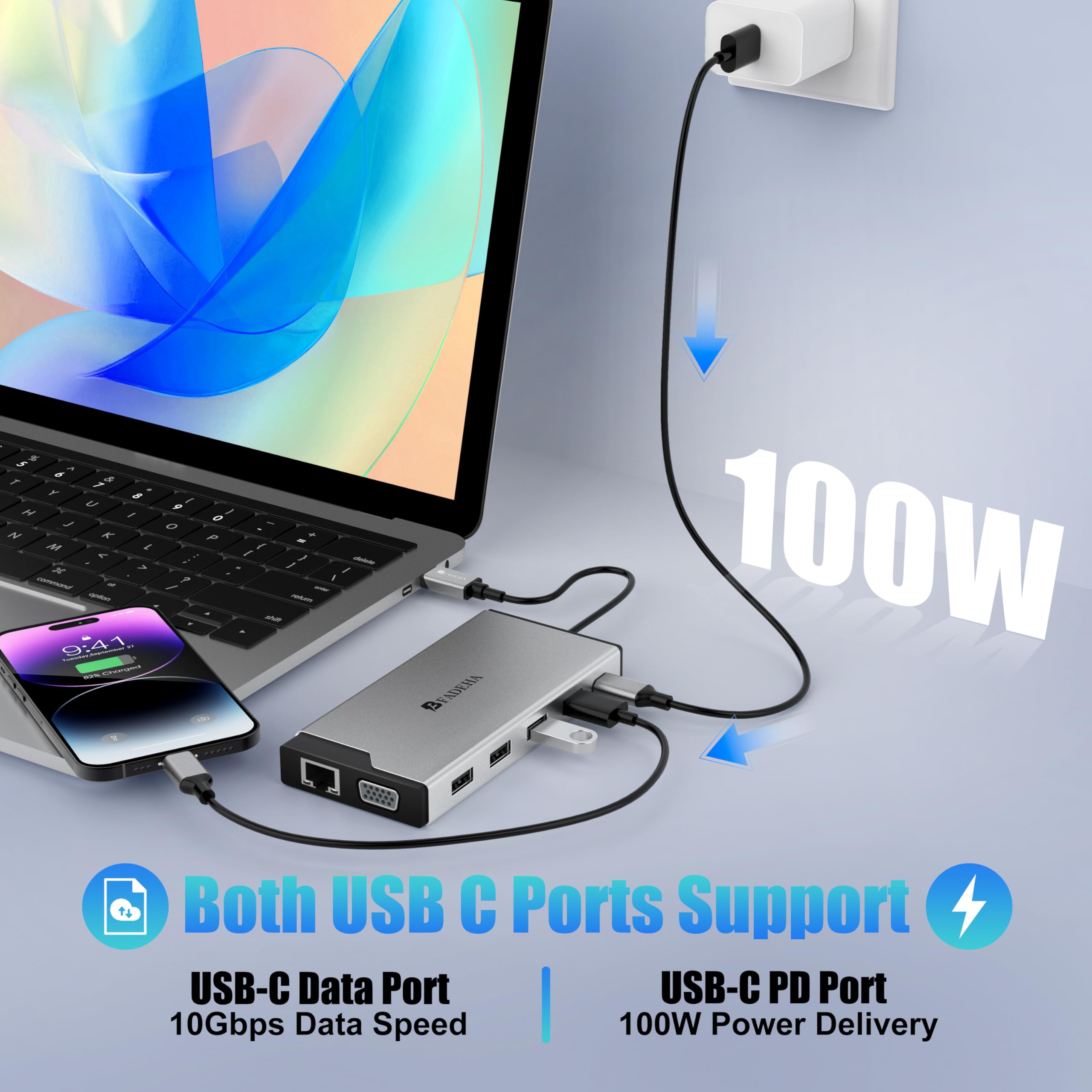 Amazon | 2024 最新バージョン Displaylink アダプター トリプル